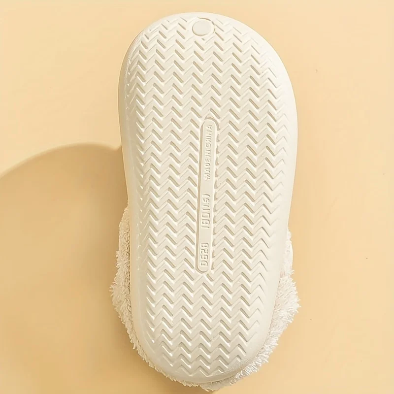 Pantoufle En Polaire Avec Dessin Animé Mignon Confortables Et Antidérapantes – Image 7