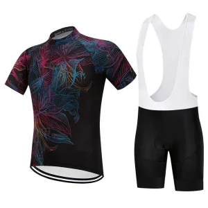 Combinaison cyclisme Nightfloret à manches courtes – Style, confort et performance pour vos sorties sous le soleil