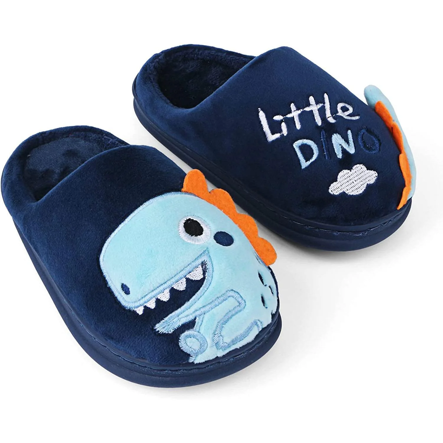 pantoufles chaud coton motif dinosaure – Image 9