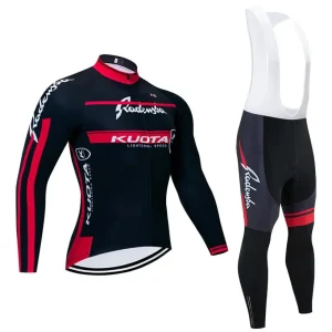 Combinaison cyclisme Kuota – Manches longues pour performance hivernale