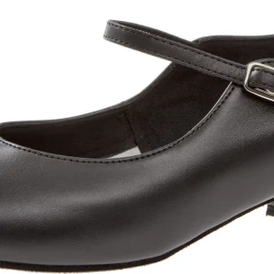 Chaussure de danse de salon à bout rond talon bloc confort 050-029-DIAMANT