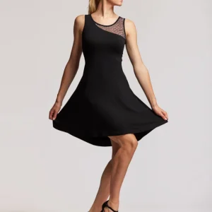 Robe DORIA imprimé wild résille TEMPS DANSE