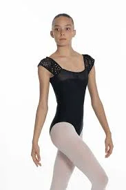 ELENA Artiligne – Justaucorps à bretelles larges maille ajourée – Image 2