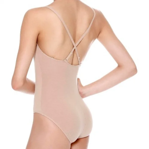 Body invisible coton chair SO DANCA bretelles réglables – Image 2