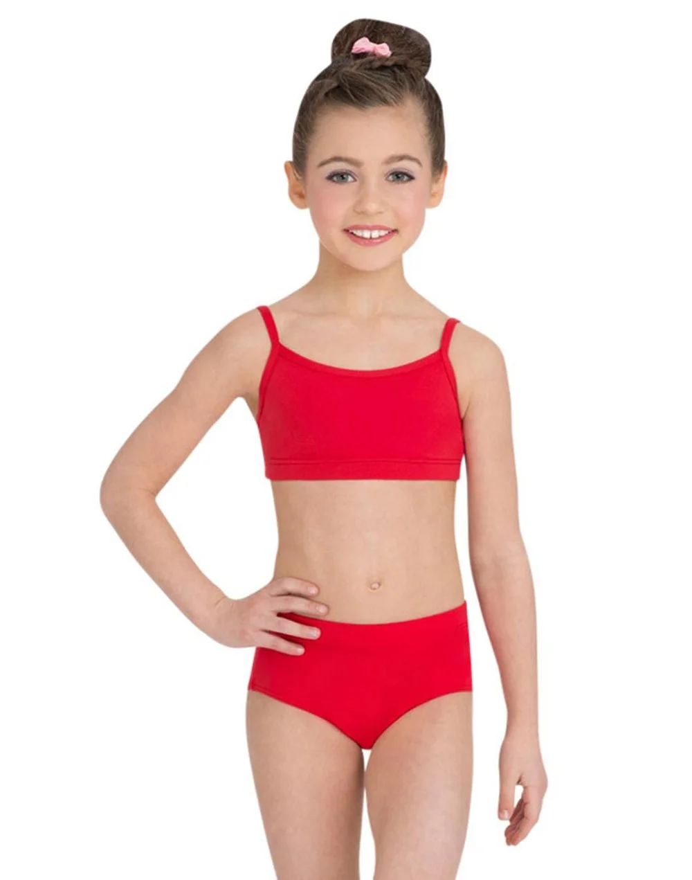 Brassière ENFANT fines bretelles réglables lycra TB102C- CAPEZIO – Image 5