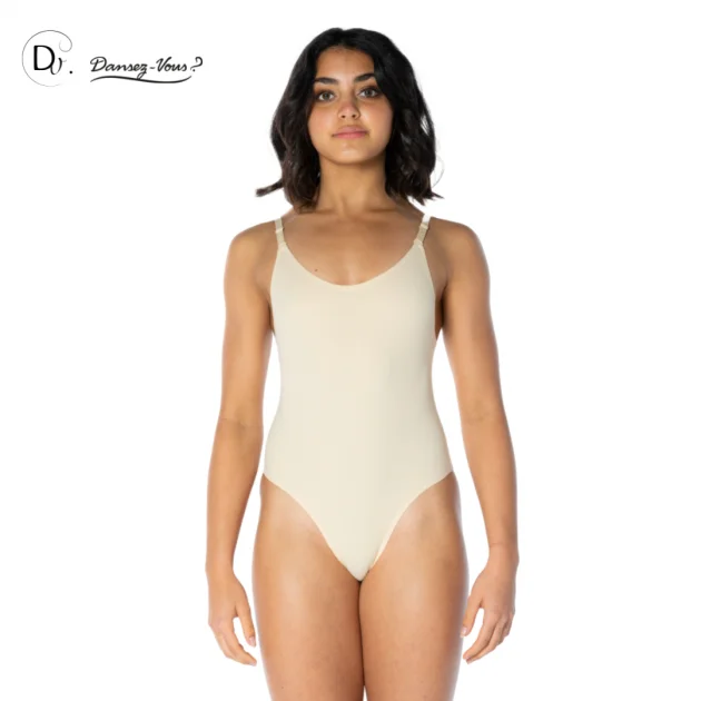 Body microfibre nude pour enfant et adulte SV03i-DANSEZ-VOUS – Image 3