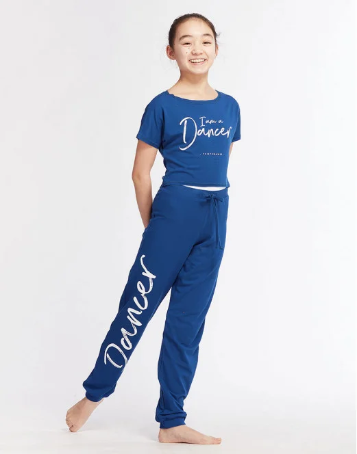 PANTALON de danse unisexe: DANCER pour enfant-TEMPS DANSE – Image 4