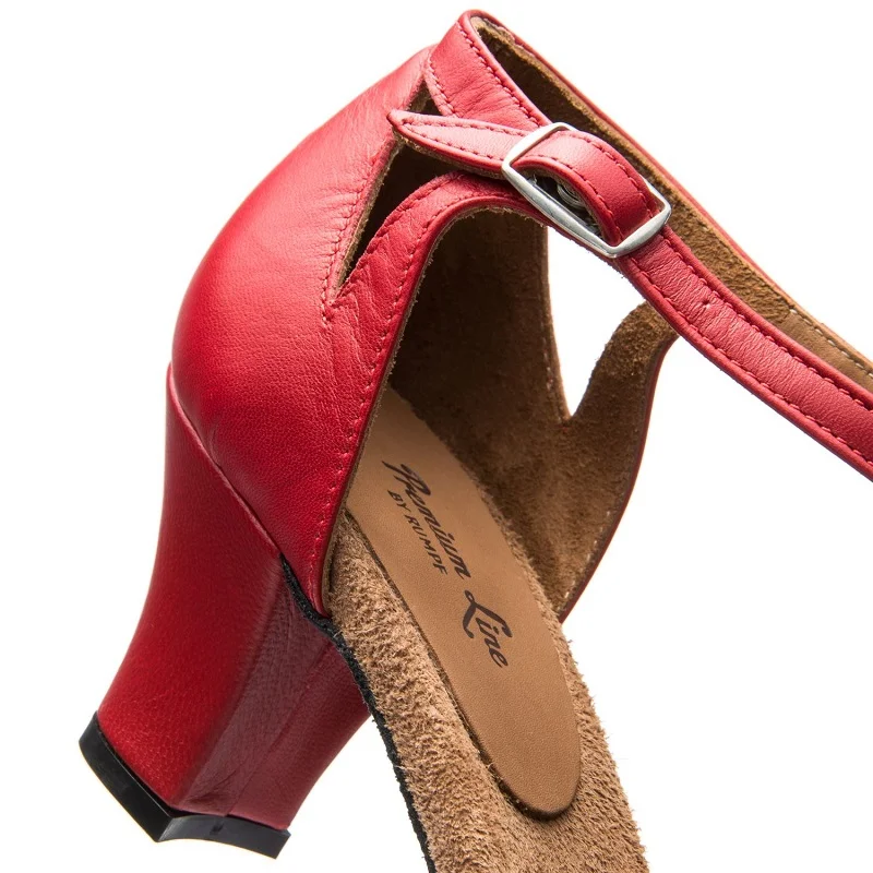 9210-Chaussures de Danses Swing Rock Cabaret rouge – RUMPF – Image 3