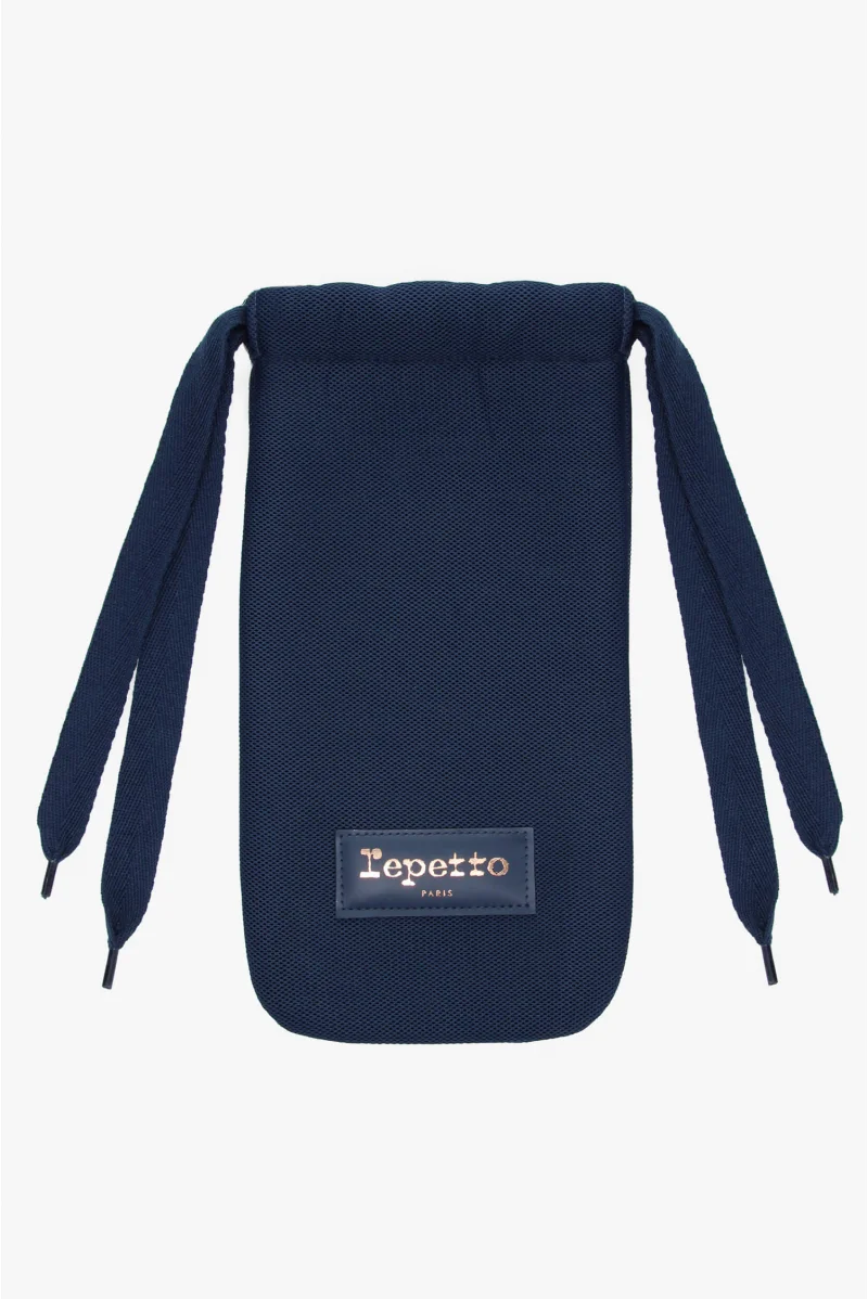 Sac pochon à pointes B0360M REPETTO bleu nuit – Image 4