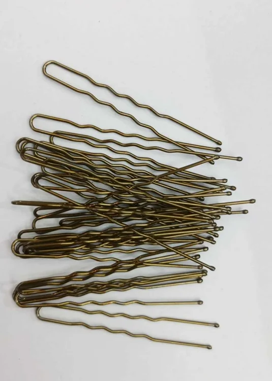 25 Epingles à Chignon blonds 60 mm bobby pins – DANSE DES COULEURS – Image 2