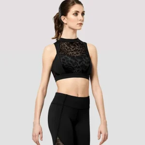 Crop top à imprimé léopard FT5254 – BLOCH
