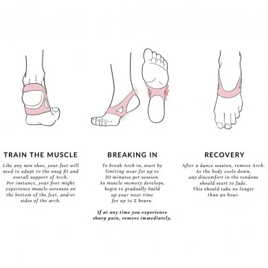 Accessoire pieds danse ARCH Adulte-CAPEZIO – Image 3