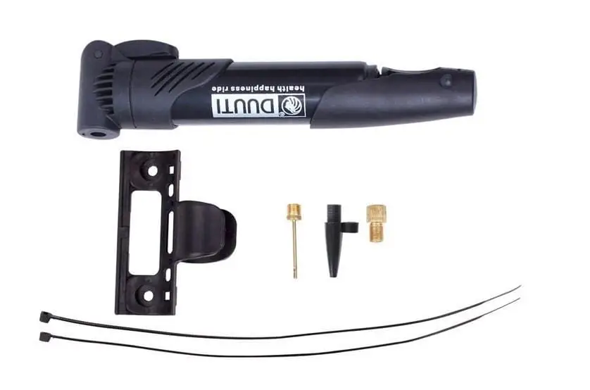 Mini pompe Duuti – Facile à transporter et efficace pour maintenir la pression de vos pneus – Image 6