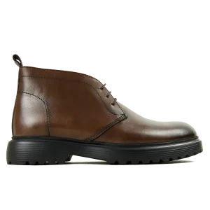 Chukka Lacet Cuir Marron