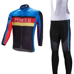 Power combinaison cyclisme manches longues – Protection et chaleur pour rouler avec aisance en toute saison