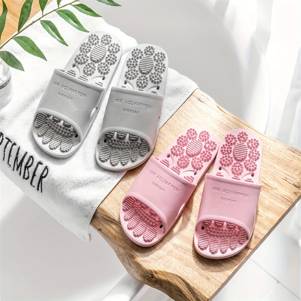 Pantoufle de Massage Antidérapants Pour Intérieurs Et Extérieurs – Image 9