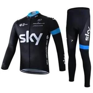 Sky combinaison cyclisme manches longues – Confort thermique et respirabilité pour vos sorties par temps frais