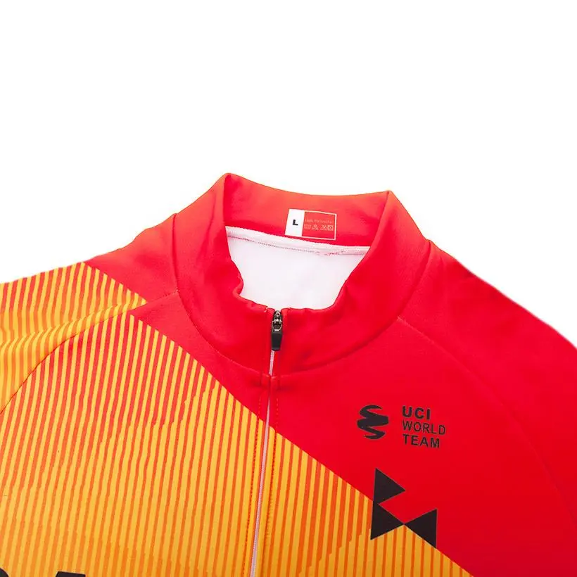 Combinaison cyclisme Bahrain McLaren à manches longues – Style d’équipe et performance pour rouler comme les pros – Image 4