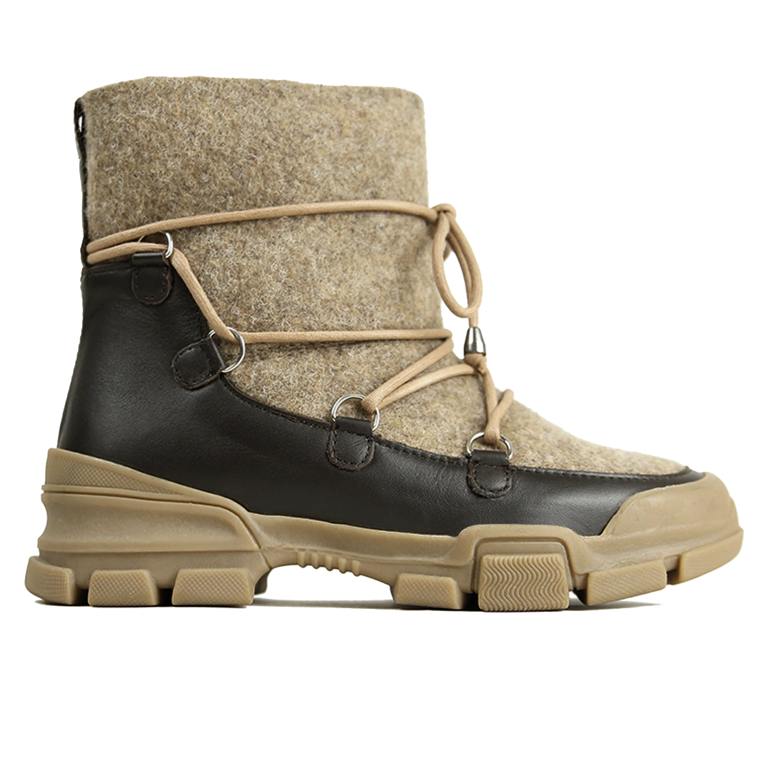 Bottes de Neige Beige
