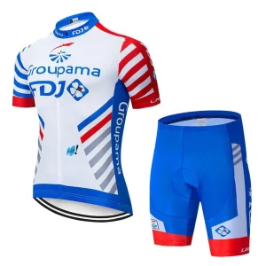 FDJ COMBINAISON CYCLISTE MANCHE COURTE
