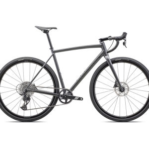Vélo de Gravel Specialized Crux DSW SATIN SMOKE/OAK GREEN 2025