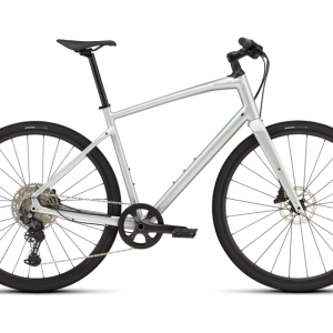 Vélo Tout Chemin Specialized Sirrus X 4.0 Satin Silver Dust / Cool Grey Reflective 2025
