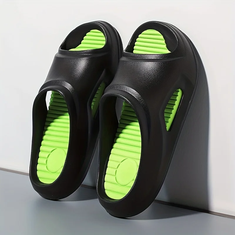 Pantoufles confortables de massage légères à bout ouvert pour la salle de bains – Image 8