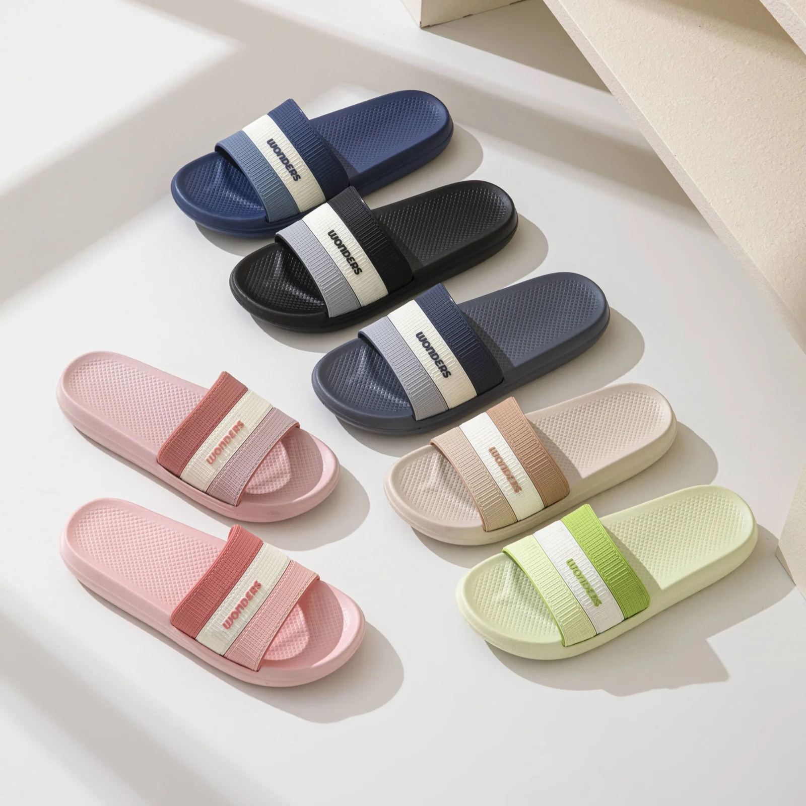 Pantoufle De Plage Design Alphabétique Antidérapants – Image 6