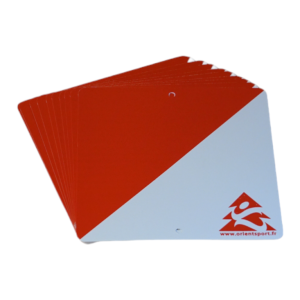 Lot de 10 balises rouges – Orientsport