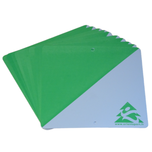 Lot de 10 balises vertes – Orientsport