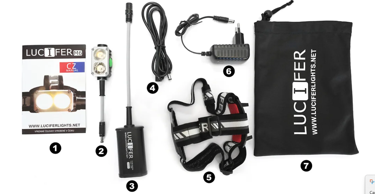 Lampe Frontale M6+ – Luciferlights – Image 9