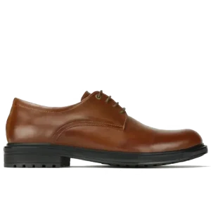 Chaussure Derby Cuir Marron