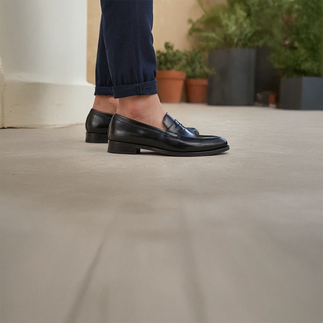 College Cuir Démasquable NOIR – Image 8