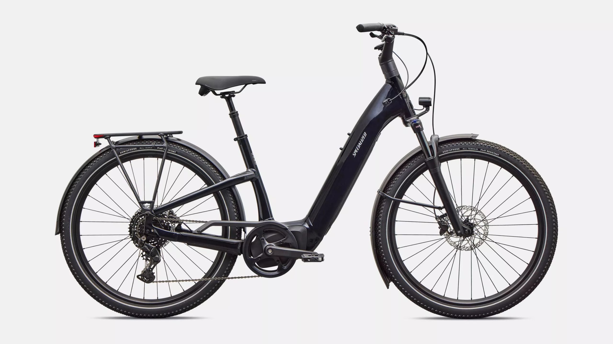 Vélo Électrique de Ville Specialized Turbo Como 4.0 Gloss Metallic Dark Navy / Satin Silver Reflective 2026 – Image 2