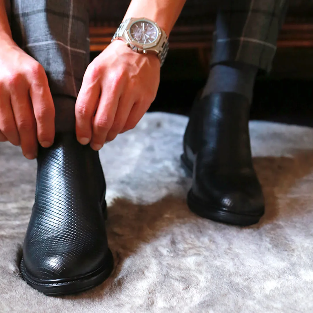 Mini Botte Tressé Noir – Image 6