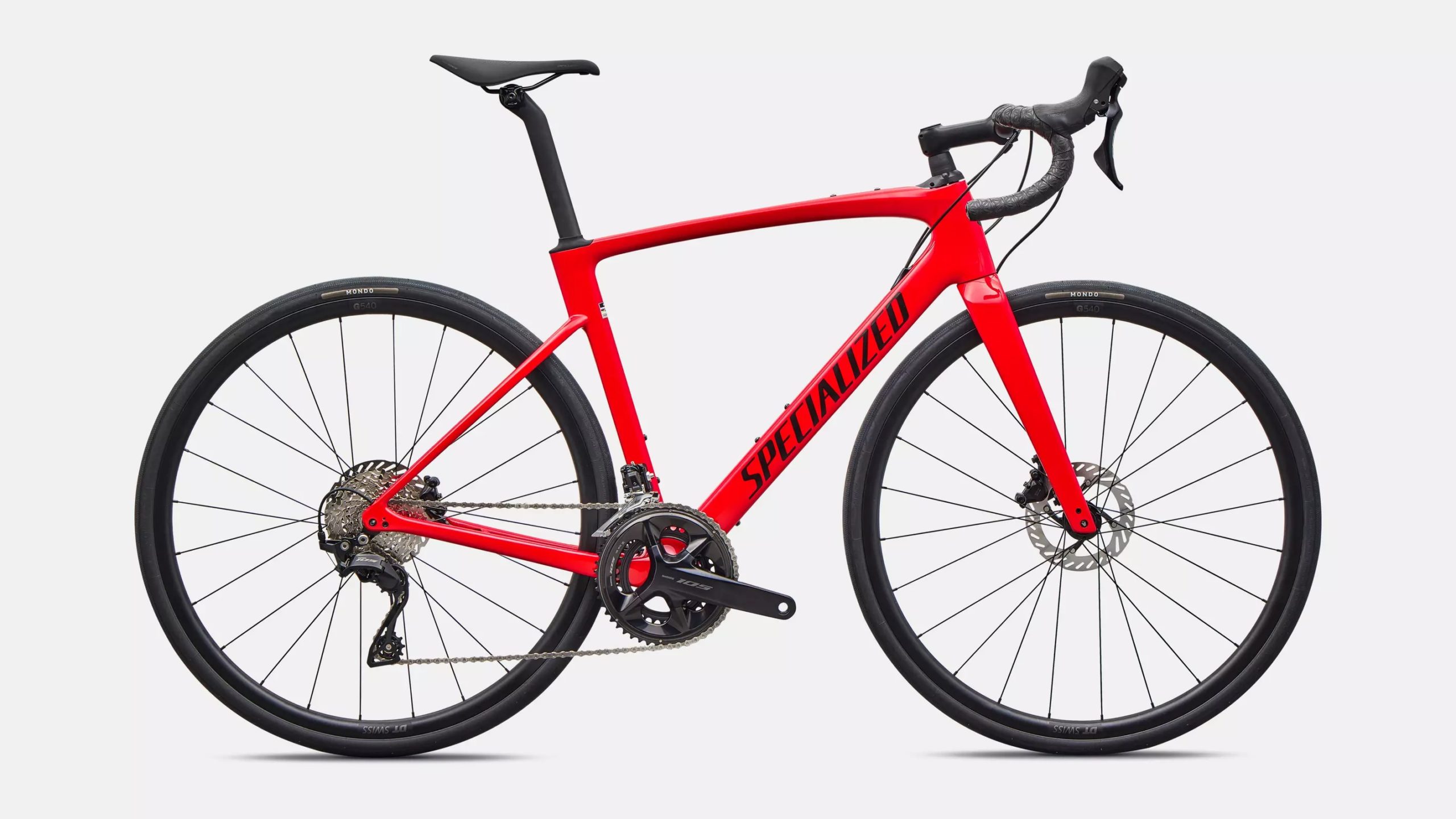 Vélo de Route/Gravel Specialized Roubaix SL8 Sport Gloss Vivid Red/obsidian 2026