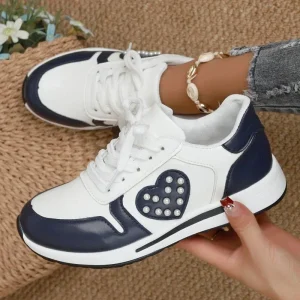Heart Pearl - Baskets à plateforme super élégantes et confortables