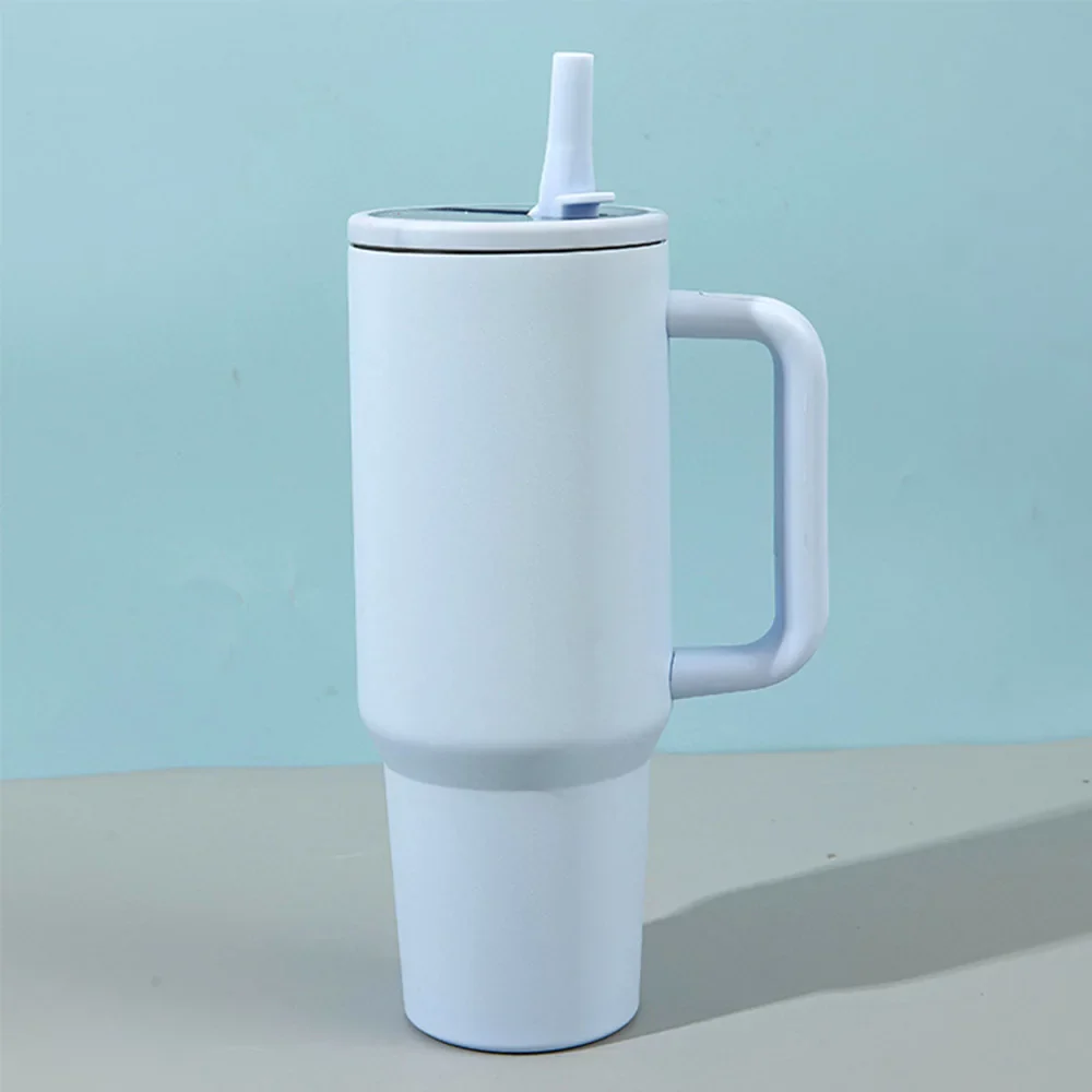 2024 NEW HydroJug 40OZ tumbler Straw Lid Stainless Steel Vacuum Insulated Car Mug Double Wall Thermal Iced Travel Mug Cup – Image 9