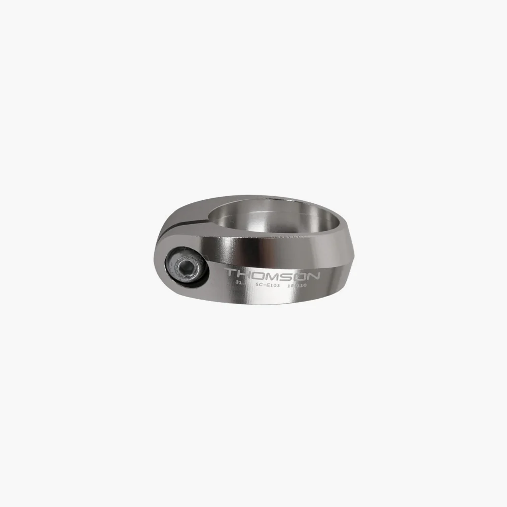 Thomson Collier de serrage 28,6mm Argent