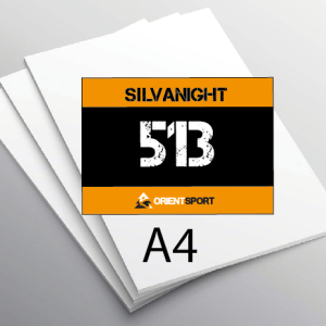 Papier PRETEX A4 Dossard – Lot de 100