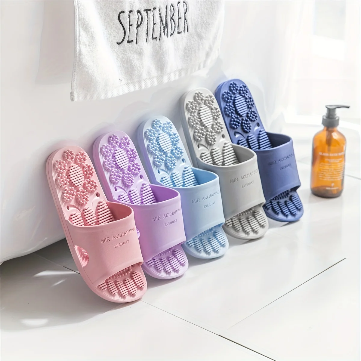 Pantoufle de Massage Antidérapants Pour Intérieurs Et Extérieurs – Image 8