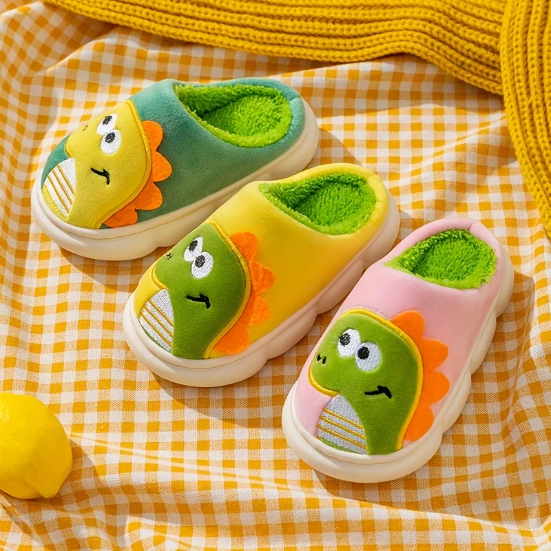Pantoufle En Polaire Avec Dessin Animé Mignon Pour Confortables Et Antidérapantes – Image 7