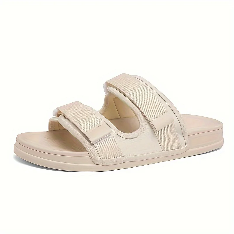 Pantoufle En Tissu Décontractées Pour Plage D’été Antidérapantes À Fermeture – Image 9