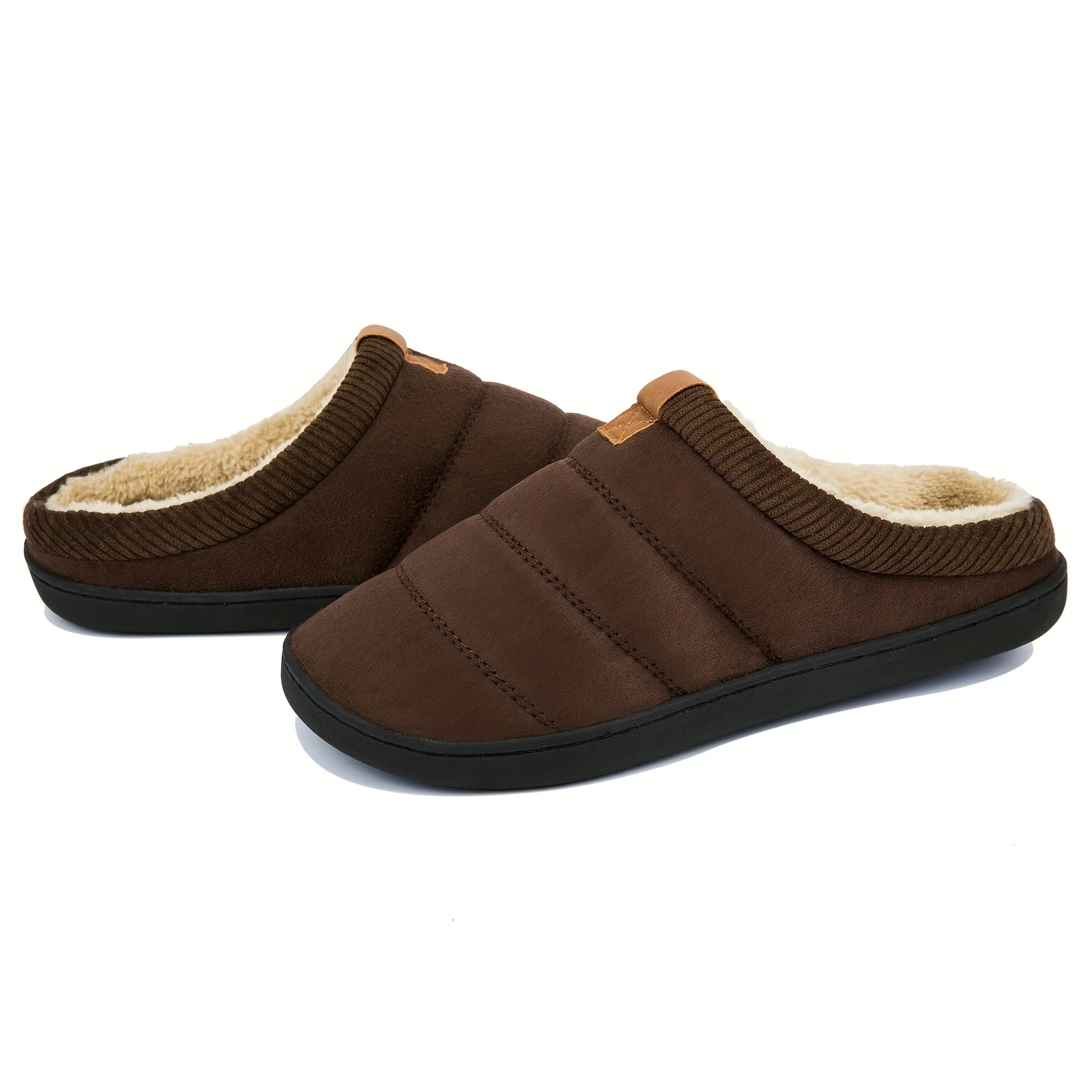 Pantoufle Doux Et Confortables, Antidérapantes Confortables En Peluche – Image 9