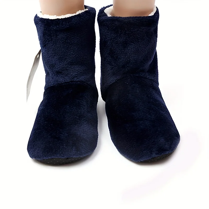 Pantoufles Chaudes Antidérapantes D’hiver – Image 6