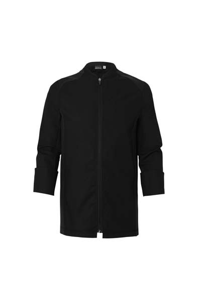 Veste de Cuisine Homme Hornet Manches Longues Noir – Image 4