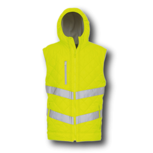 Bodywarmer à  Capuche Haute visibilité – Neptune