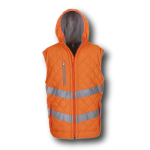 Bodywarmer à  Capuche Haute visibilité – Neptune