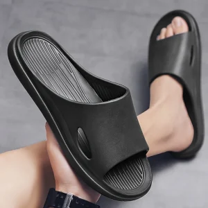 Pantoufle antidérapants légers et ouverts, à séchage rapide,