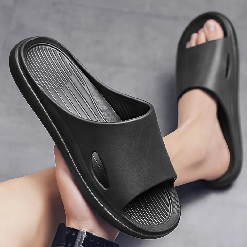 Pantoufle antidérapants légers et ouverts, à séchage rapide,